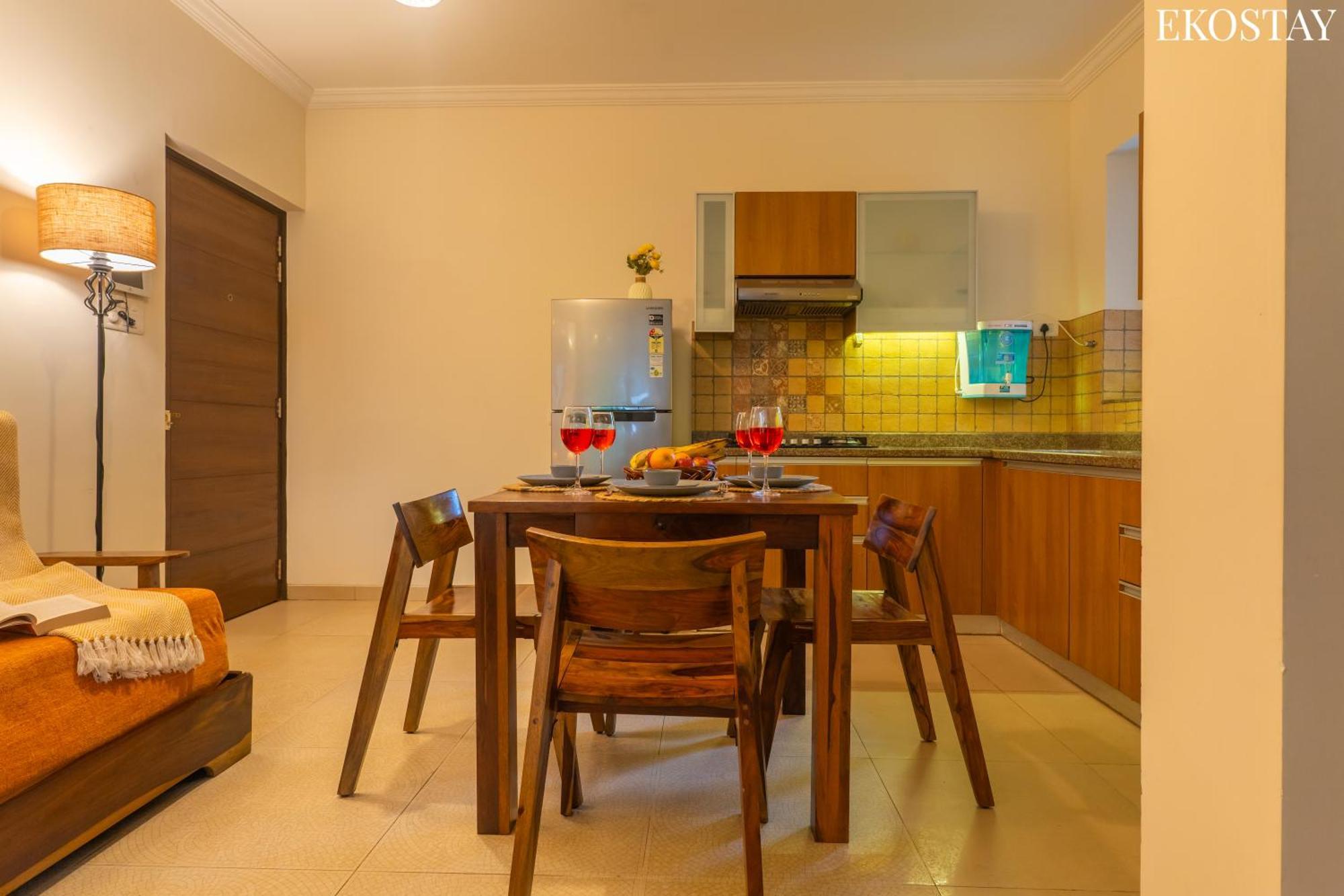 Ekostay - Belvedere Apartment Candolim Exteriér fotografie