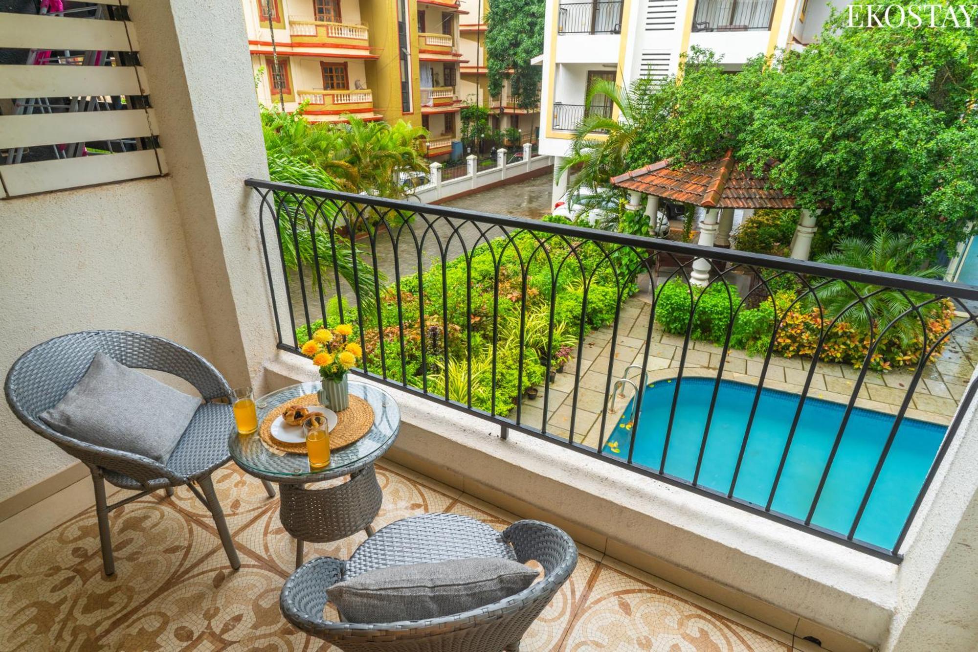 Ekostay - Belvedere Apartment Candolim Exteriér fotografie