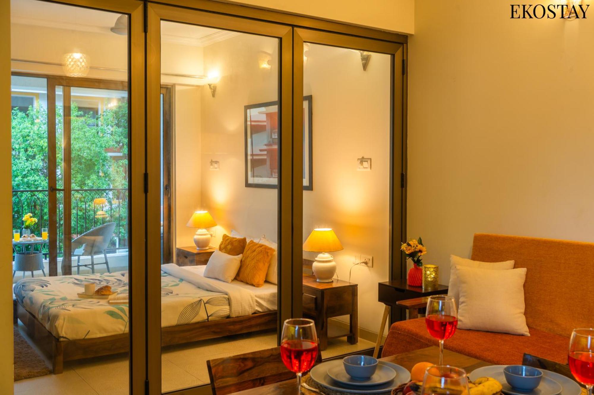 Ekostay - Belvedere Apartment Candolim Exteriér fotografie