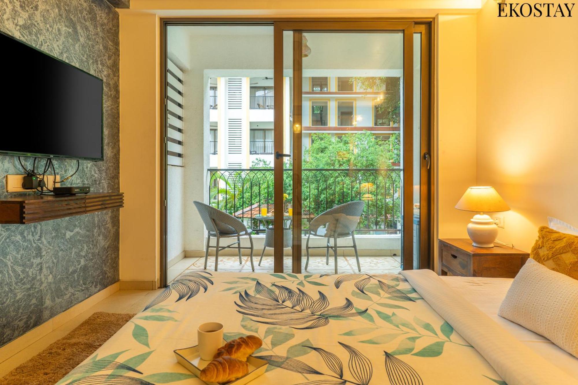 Ekostay - Belvedere Apartment Candolim Exteriér fotografie